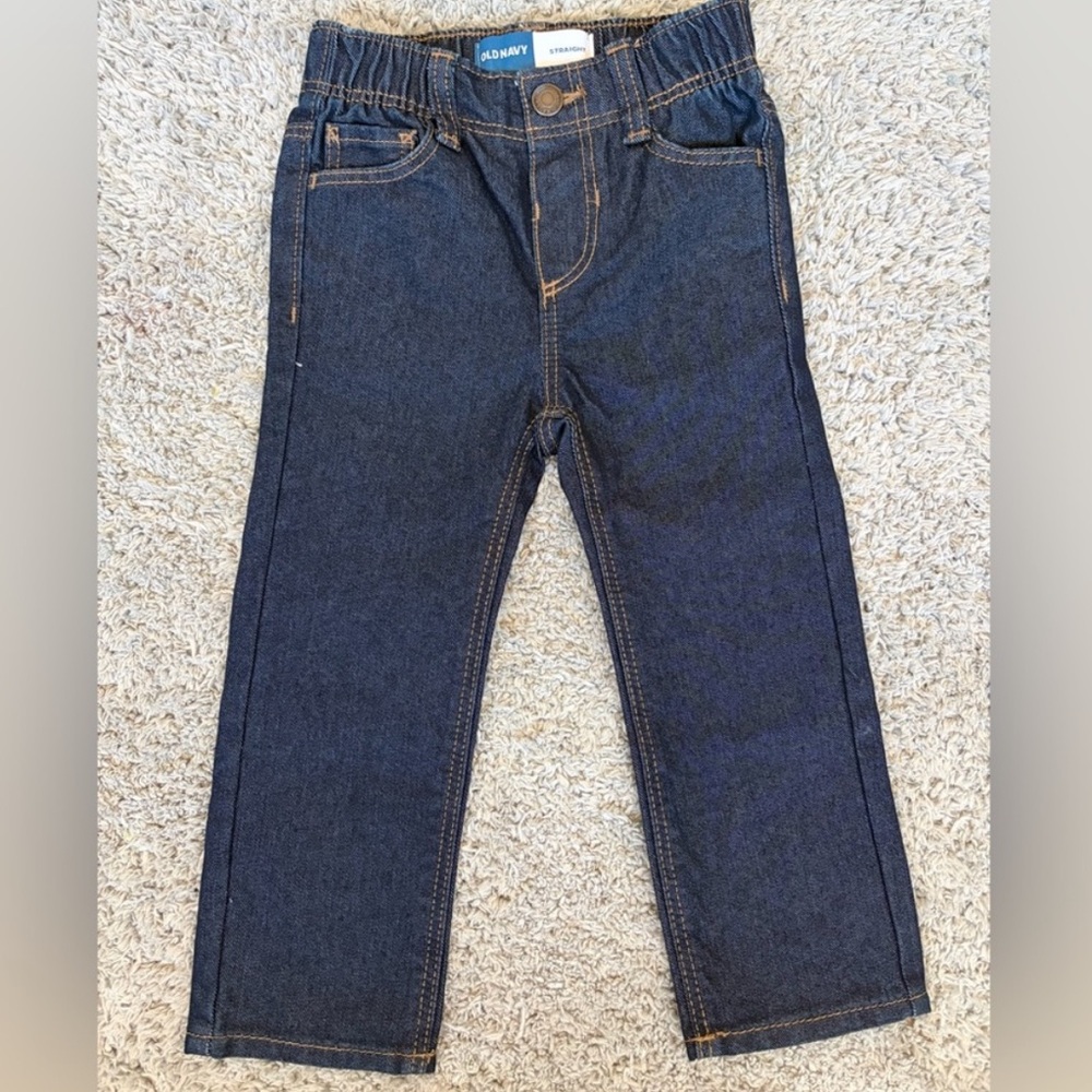 NWOT• Old Navy Boys’ Straight Leg Jean | Dark Wash | 2T